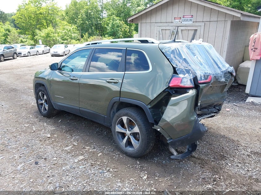 2019 JEEP CHEROKEE SPORT UTILITY VEHICLE 2.0L I-4 DI, DOHC, TURBO, 270HP