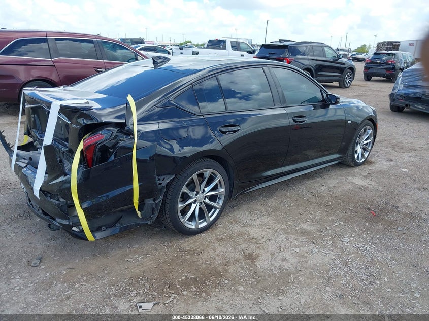 Vin: 1g6dp5rk4m0147526, lot: 45836002, cadillac ct5 sport 20214