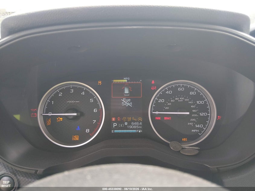 2023 SUBARU FORESTER auction photo 7