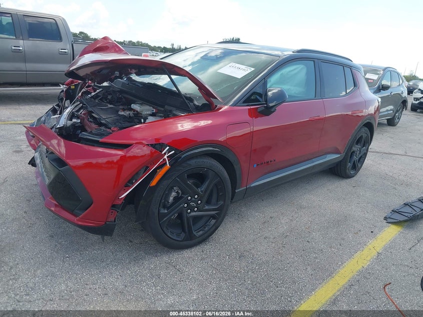 Vin: 3gn7dsrp6ts123398, lot: 45836038, chevrolet equinox ev rs, fwd 20262