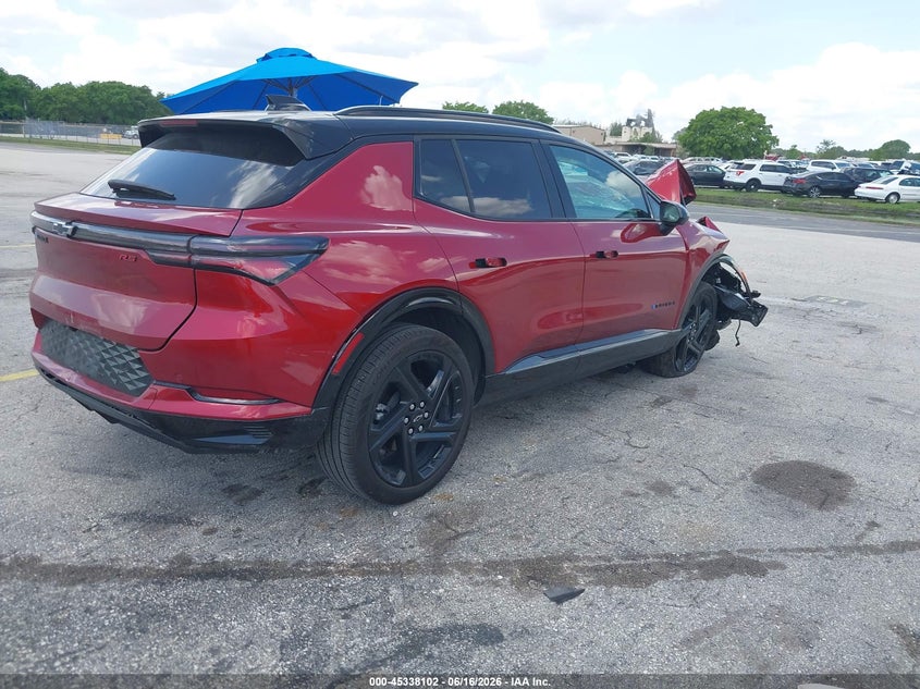 Vin: 3gn7dsrp6ts123398, lot: 45836038, chevrolet equinox ev rs, fwd 20264