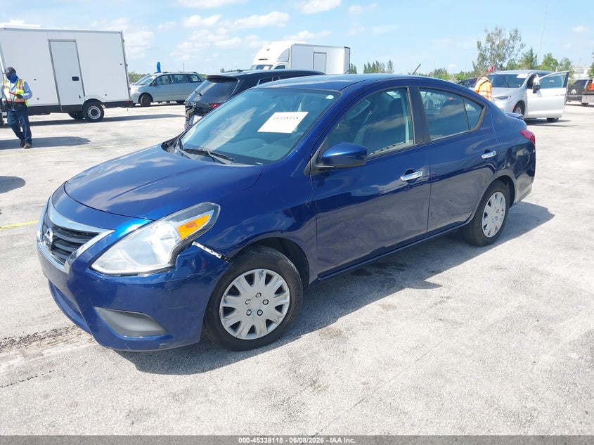 Vin: 3n1cn7ap2kl834489, lot: 45836054, nissan versa 1.6 sv 20192