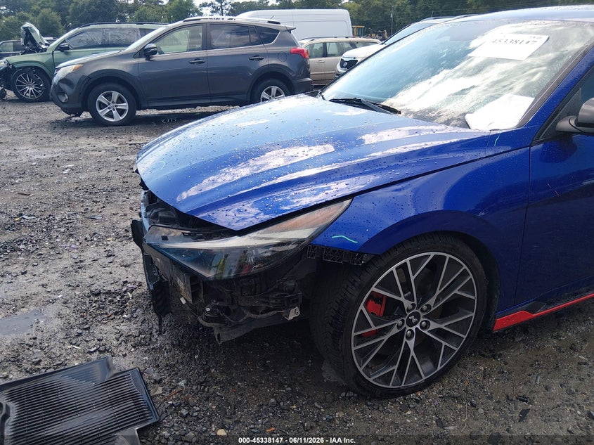 2022 Hyundai Elantra N VIN: KMHLW4AK4NU006169 Lot: 45338147