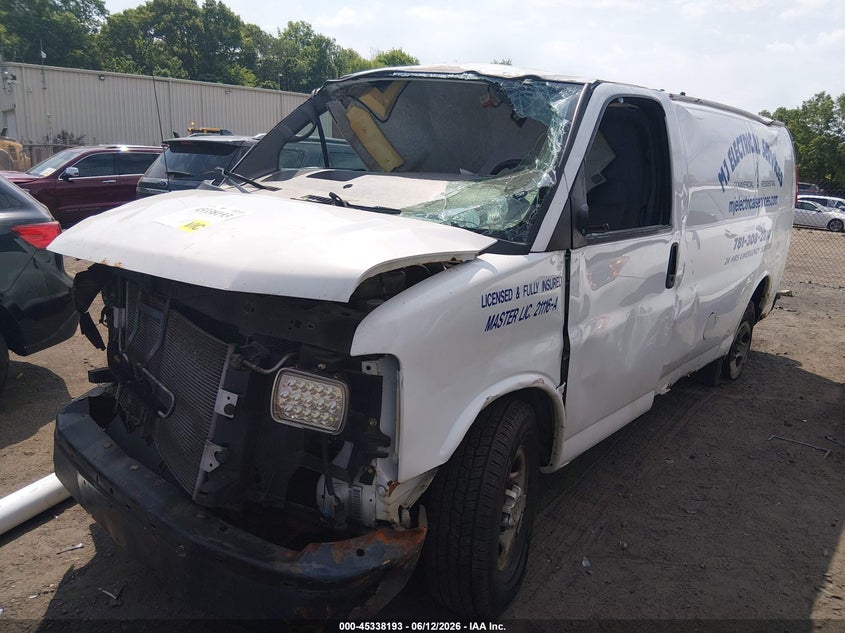 Vin: 1gcwgffa0c1106150, lot: 45836129, chevrolet express 2500 work van 20122
