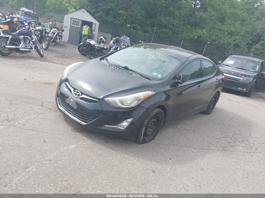 2014 Hyundai Elantra Se 5NPDH4AE1EH461875 photo 1