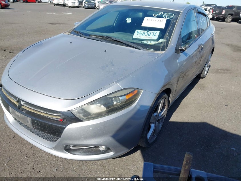 Vin: 1c3cdfeb7fd193591, lot: 45836178, dodge dart gt 20152