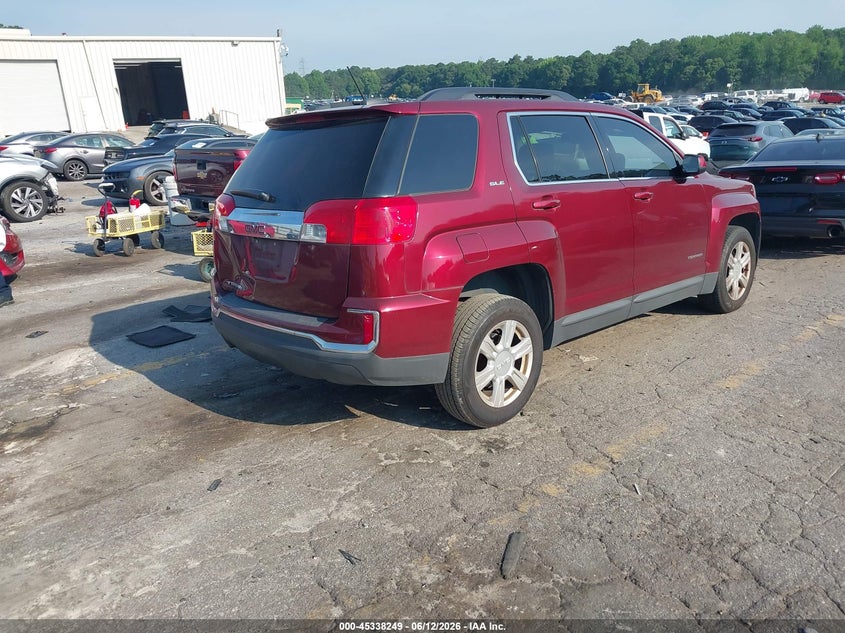 Vin: 2gkalnek2g6205229, lot: 45836185, gmc terrain sle-2 20164