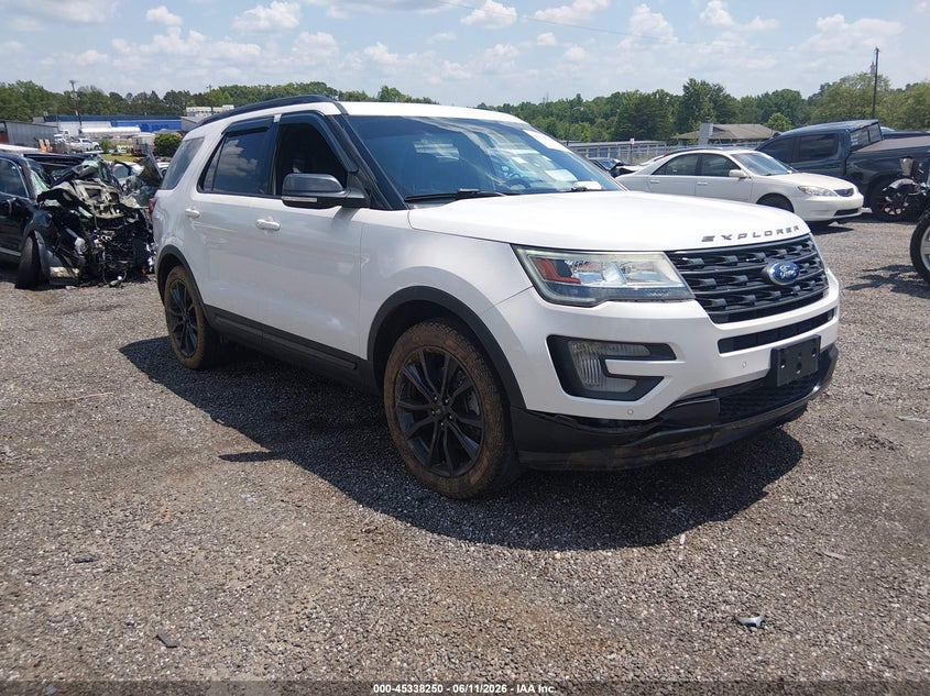 Vin: 1fm5k7d83hgc31708, lot: 45836186, ford explorer xlt 20171