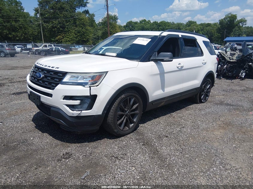 Vin: 1fm5k7d83hgc31708, lot: 45836186, ford explorer xlt 20172