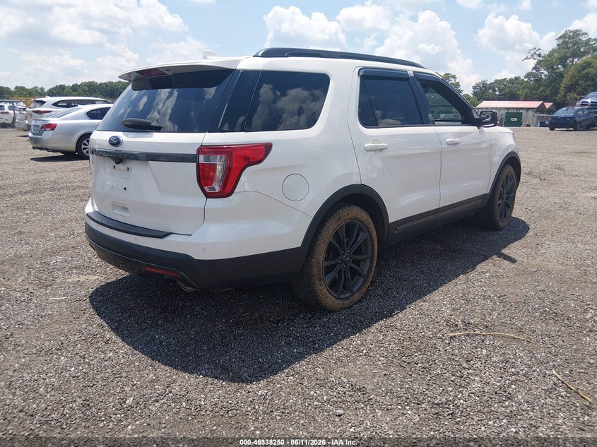 Vin: 1fm5k7d83hgc31708, lot: 45836186, ford explorer xlt 20174