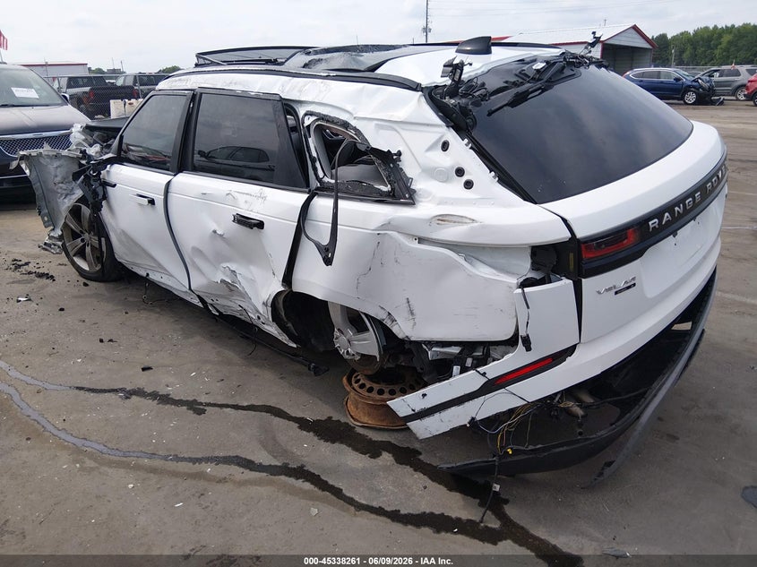 Vin: salyb2rn5ja770366, lot: 45836197, land rover range rover velar d180 s 20183