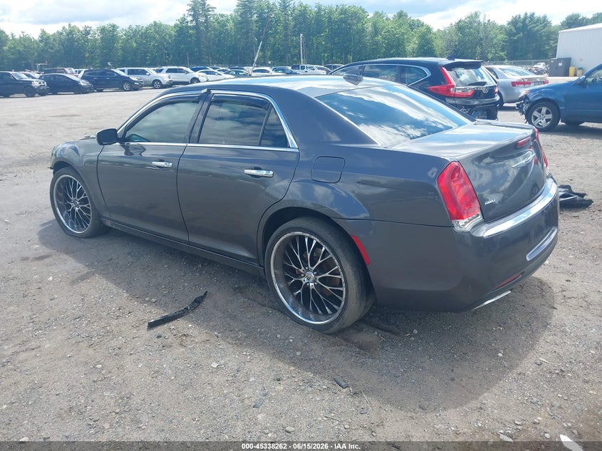 Vin: 2c3ccakg3jh144356, lot: 45836199, chrysler 300 limited awd 20183