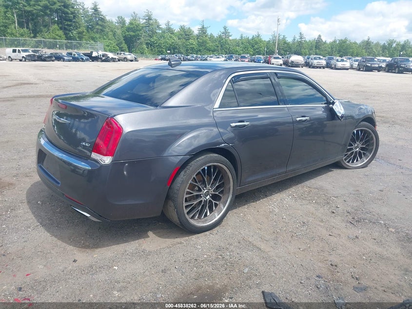 Vin: 2c3ccakg3jh144356, lot: 45836199, chrysler 300 limited awd 20184