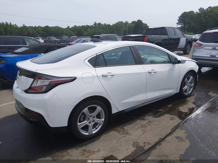 Vin: 1g1ra6s51hu113629, lot: 45836234, chevrolet volt lt 20174