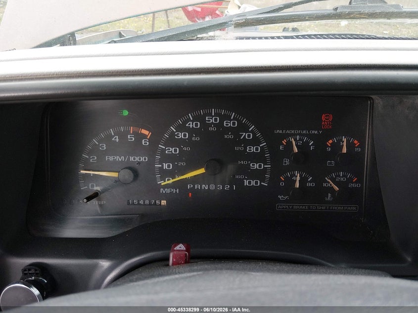 1996 Chevrolet Gmt-400 K1500 VIN: 1GCEK14RXTZ137154 Lot: 45338299