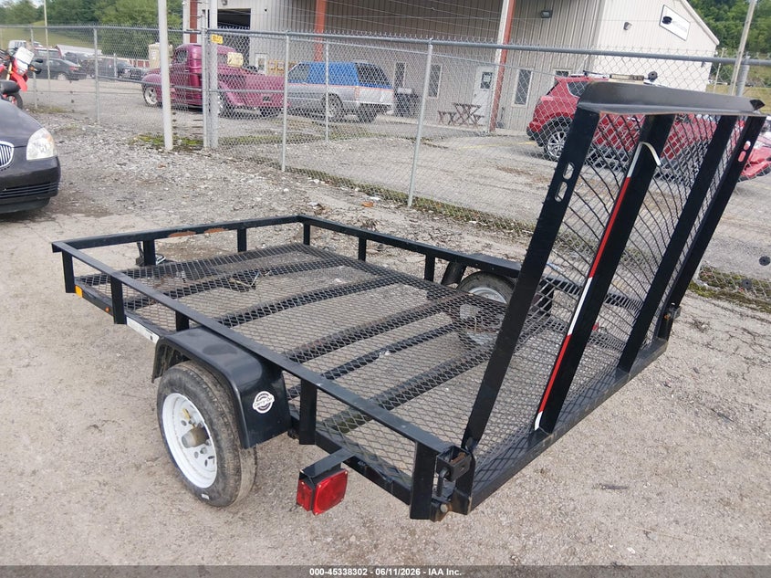 2022 CARRY ON TRAILERS 5X8 UTILITY TRAILER auction photo 3
