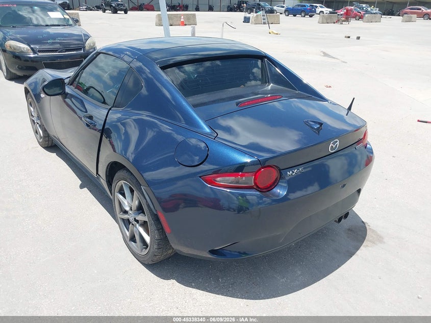 Vin: jm1ndam75m0451941, lot: 45836276, mazda mx-5 miata rf grand touring 20213