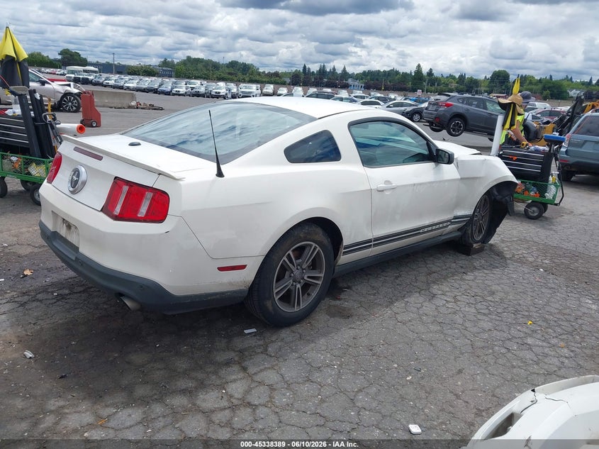 FORD MUSTANG 2012 VIN 1ZVBP8AM7C5236993