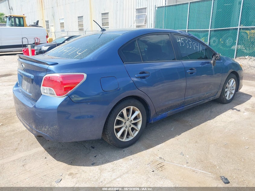 Vin: jf1gjab62ch014285, lot: 45836350, subaru impreza 2.0i premium 20124