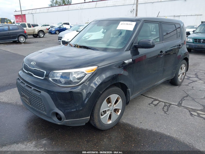 Vin: kndjn2a27g7274797, lot: 45836352, kia soul 20162