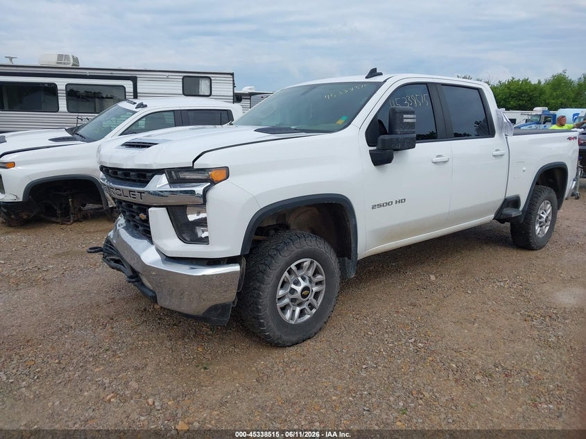 2022 Chevrolet Silverado 2500hd 4wd  Standard Bed Lt 1GC4YNE7XNF166852 photo 1