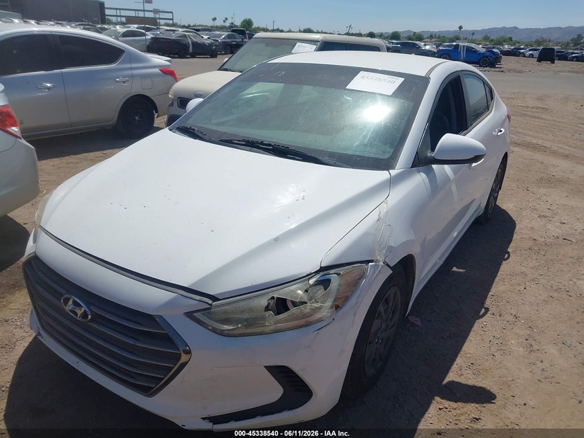 2017 Hyundai Elantra Se KMHD74LF0HU122376 photo 1