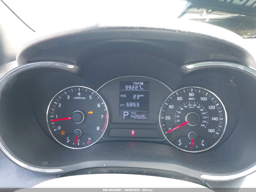 2016 KIA FORTE HATCHBACK 2.0L I-4 DI, DOHC, VVT, 173HP
