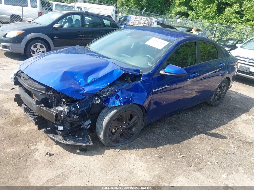 2022 Hyundai Elantra Sel 5NPLS4AG0NH079318 photo 1