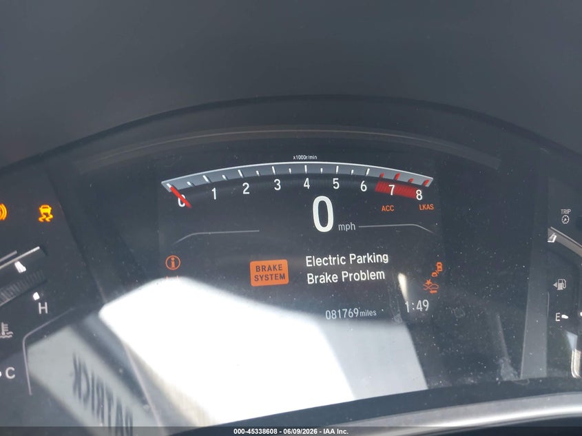 2018 HONDA CR-V auction photo 7