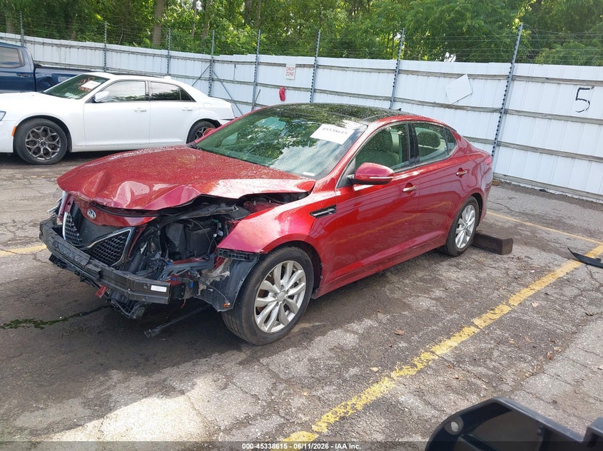 2014 Kia Optima Ex 5XXGN4A75EG272102 photo 1