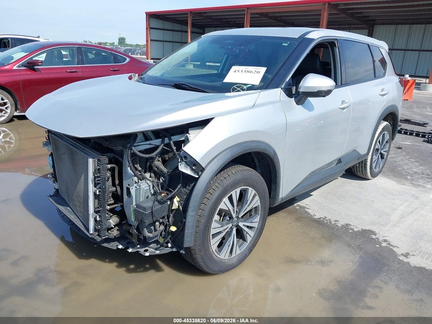 Vin: 5n1at3ba9mc722831, lot: 45836556, nissan rogue sv fwd 20212