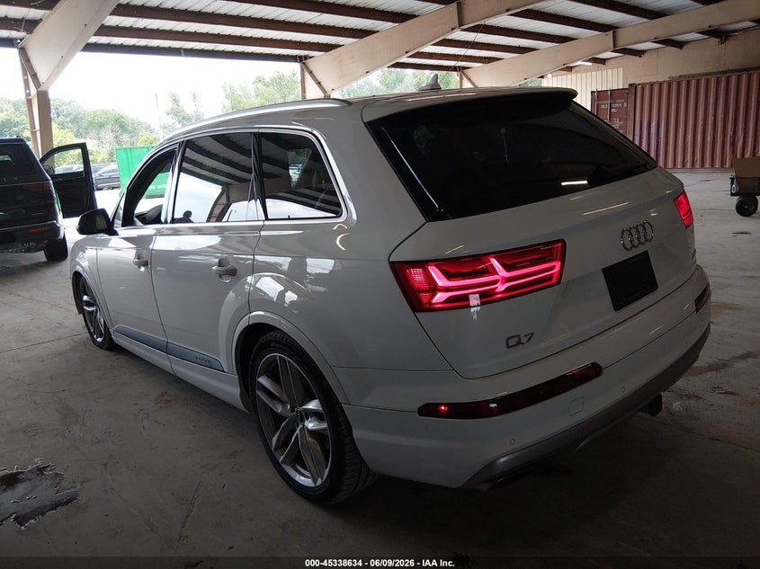 Vin: wa1vaaf74jd054998, lot: 45836570, audi q7 3.0t premium 20183