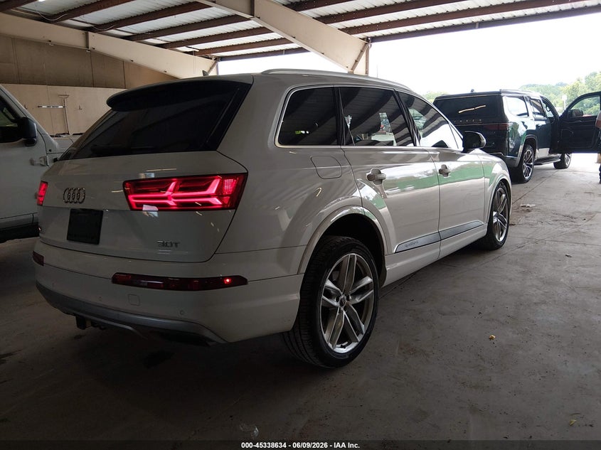 Vin: wa1vaaf74jd054998, lot: 45836570, audi q7 3.0t premium 20184