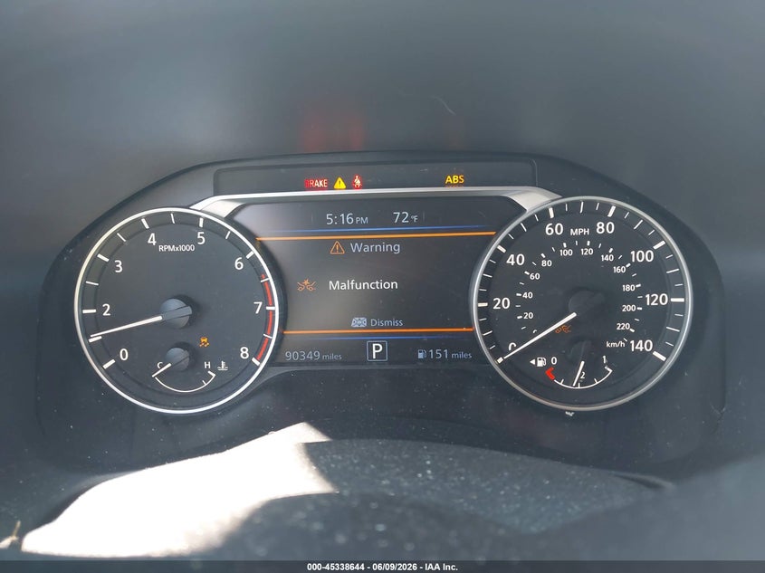 VIN 1N4BL4BV2LC185841 2020 NISSAN ALTIMA S FWD
