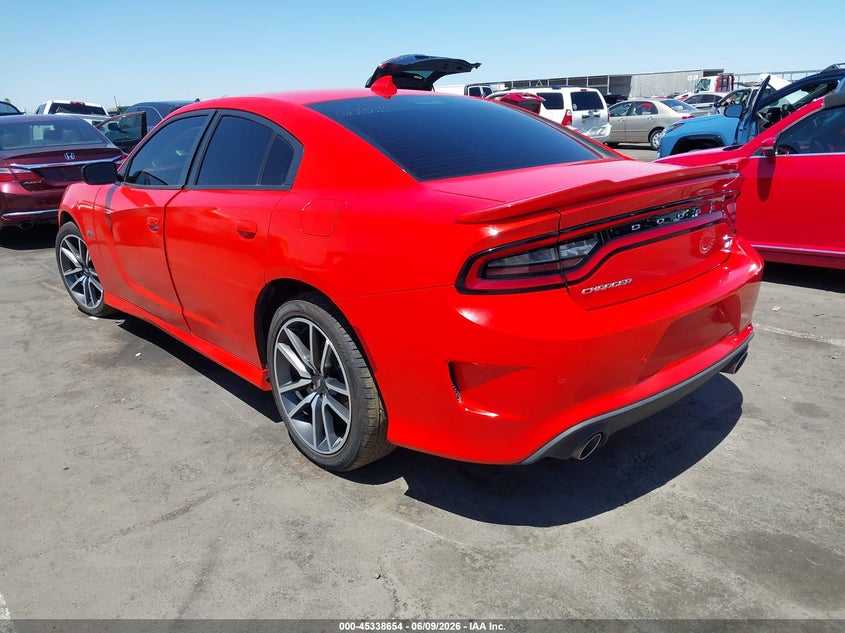 Vin: 2c3cdxct2ph604546, lot: 45836590, dodge charger r/t 20233