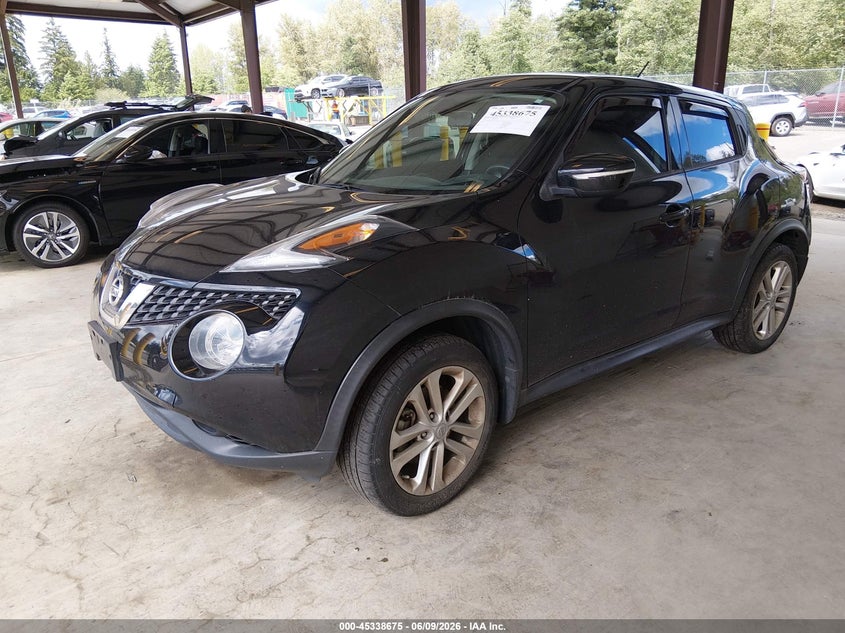 Vin: jn8af5mv1gt653570, lot: 45836611, nissan juke s 20162
