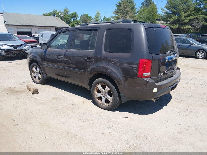 Vin: 5fnyf4h55cb056093, lot: 45836622, honda pilot ex-l 20123