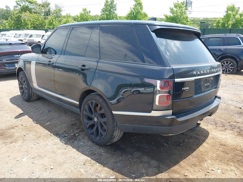 2020 LAND ROVER RANGE ROVER SPORT UTILITY VEHICLE 3.0L I-6 DI, DOHC, VVT, TURBO, 395HP