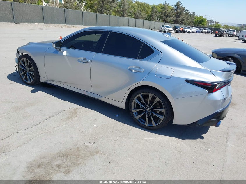 Vin: jthgz1b20n5055033, lot: 45836683, lexus is 350 f sport 20223