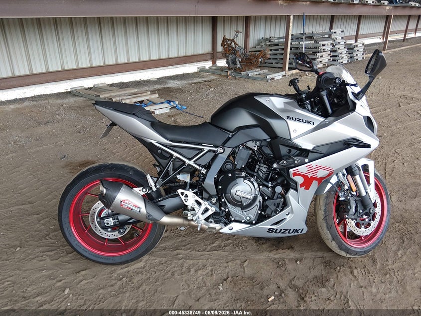 2024 Suzuki Gsx800 F VIN: JS1EM13B3R7100668 Lot: 45338749