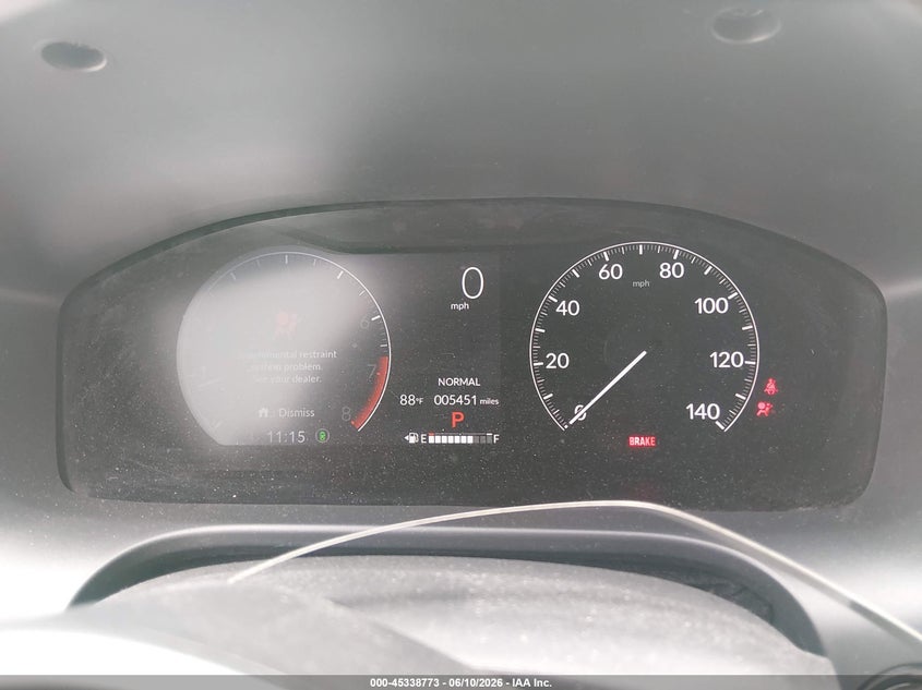 VIN 3CZRZ2H32SM765311 2025 HONDA HR-V AWD LX