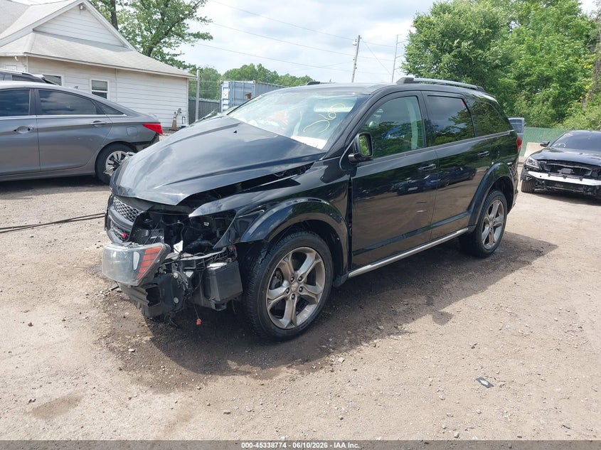 Vin: 3c4pdcgb8gt146543, lot: 45836710, dodge journey crossroad 20162