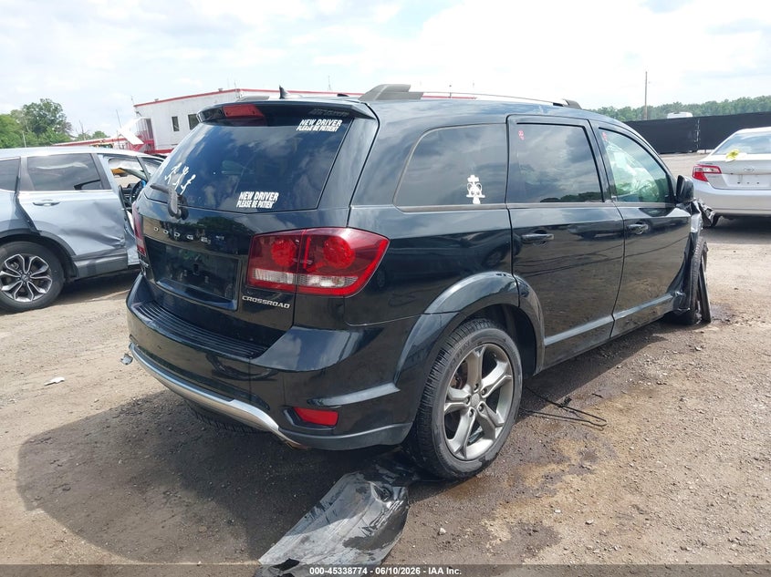 Vin: 3c4pdcgb8gt146543, lot: 45836710, dodge journey crossroad 20164