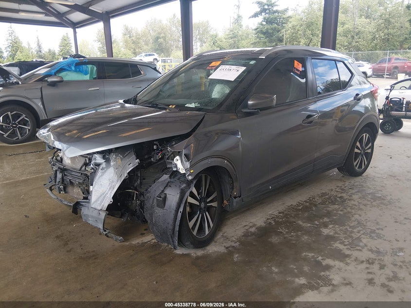 2020 Nissan Kicks Sv Xtronic Cvt 3N1CP5CV2LL495860 photo 1