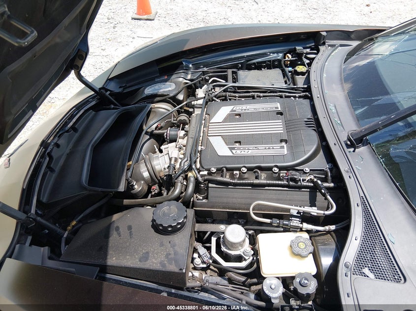 2016 CHEVROLET CORVETTE COUPE 6.2L V-8 DI, VVT, SUPERCHARGER, 650HP