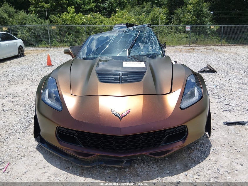 2016 CHEVROLET CORVETTE COUPE 6.2L V-8 DI, VVT, SUPERCHARGER, 650HP
