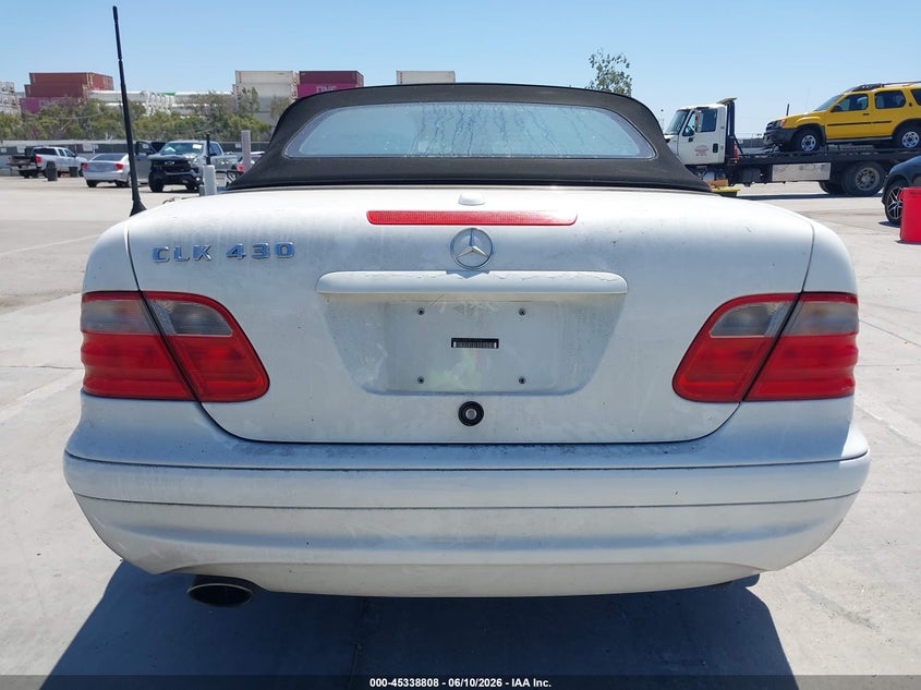 2003 Mercedes-Benz Clk 430 VIN: WDBLK70GX3T139762 Lot: 45338808