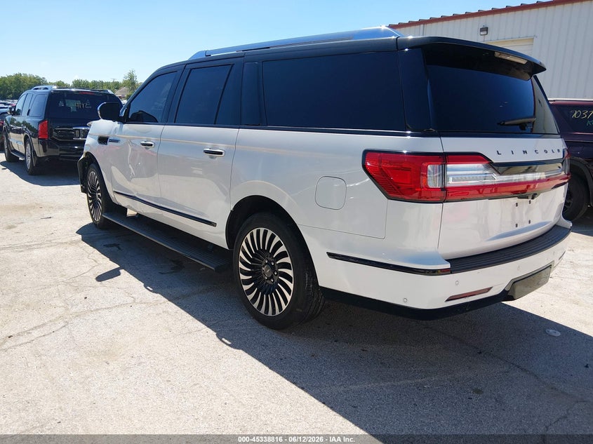 Vin: 5lmjj3tt8mel00590, lot: 45836752, lincoln navigator black label l 20213