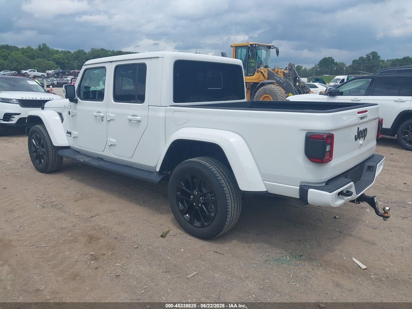 Vin: 1c6hjtfg6nl151010, lot: 45836761, jeep gladiator high altitude 4x4 20223
