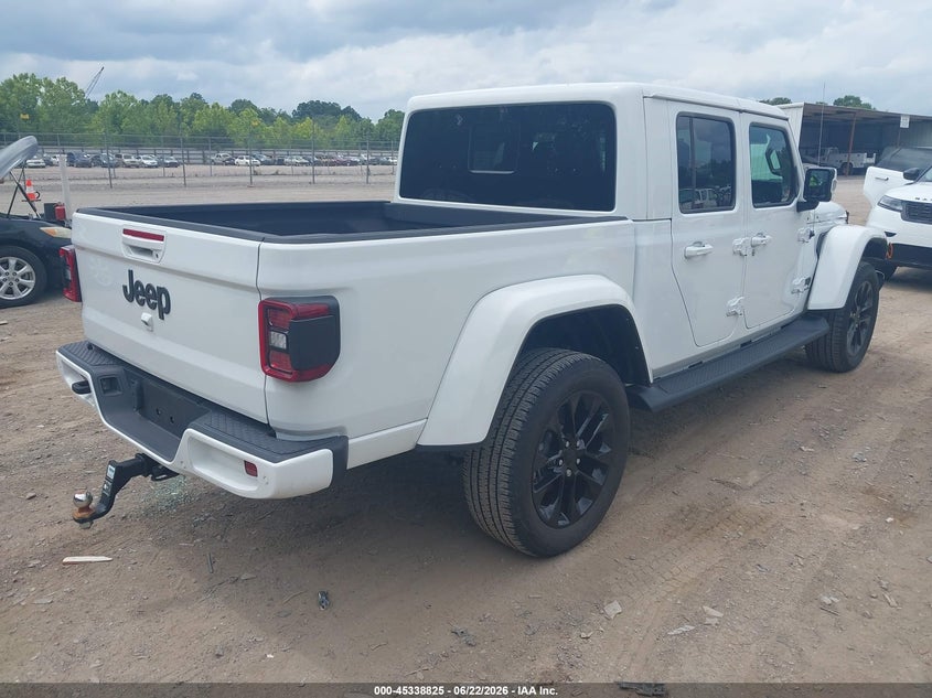 Vin: 1c6hjtfg6nl151010, lot: 45836761, jeep gladiator high altitude 4x4 20224